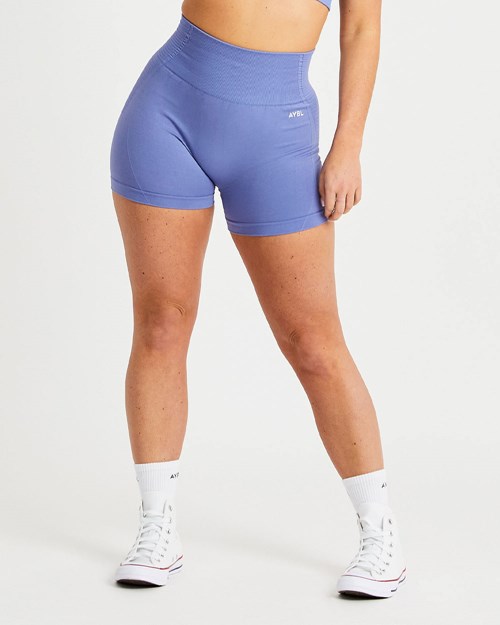 AYBL Balance V2 Seamless Shorts Modre | 62NJLHSZW