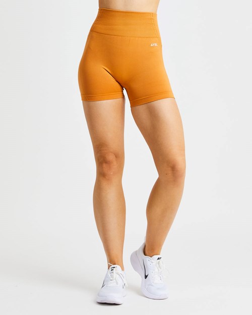 AYBL Balance V2 Seamless Shorts Oranžové | 52HYKSQLA