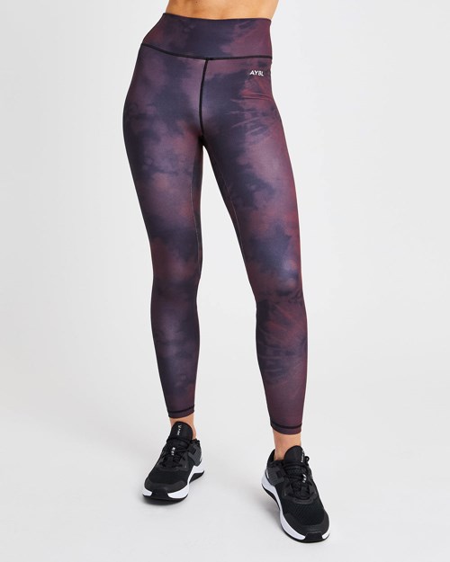 AYBL Core Leggings Červené | 70VQDGURJ