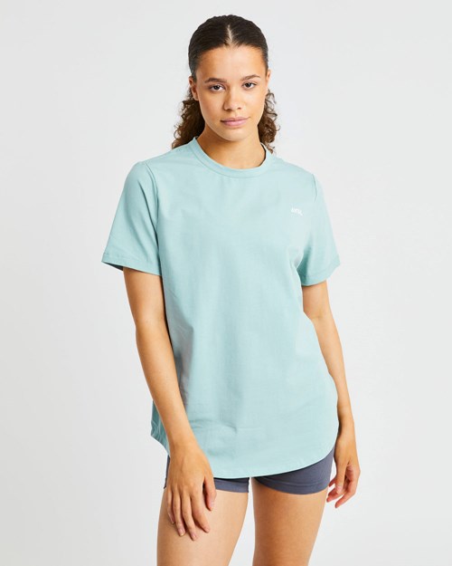 AYBL Everyday Oversized T Shirt Soft Sage | 96LDFRJAM