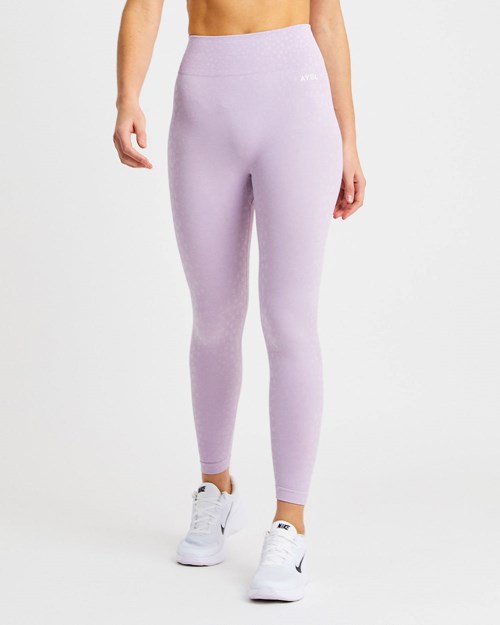 AYBL Evolve Speckle Seamless Leggings Lilac | 82CIRLKJH