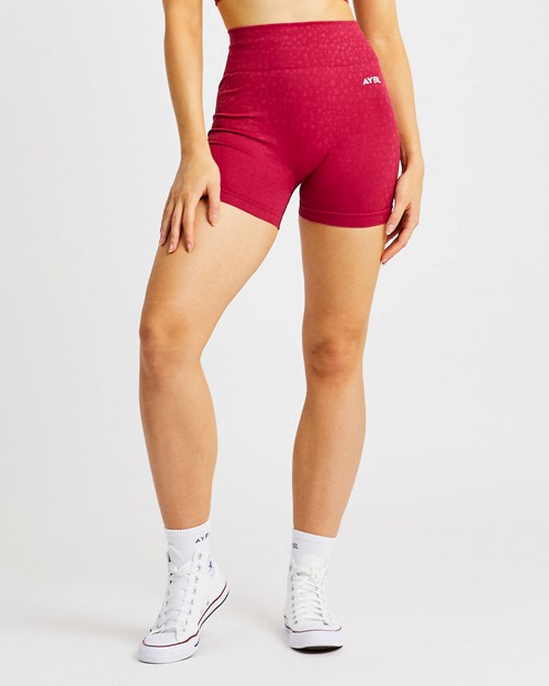 AYBL Evolve Speckle Seamless Shorts Raspberry | 54ONLMZQA