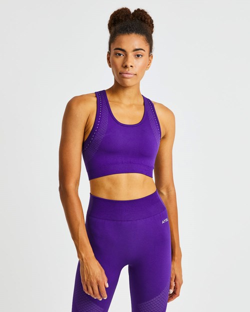 AYBL Ignite Seamless Sports Bra Nachový | 52QNYHIUV