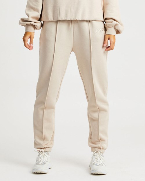 AYBL Luxe Joggers Sand | 91AUPFQTX