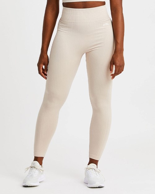 AYBL Luxe Seamless Leggings Sand | 07UHYKAQE