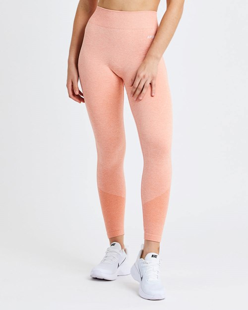 AYBL Motion Seamless Leggings Peach Marl | 15BOEFHVU