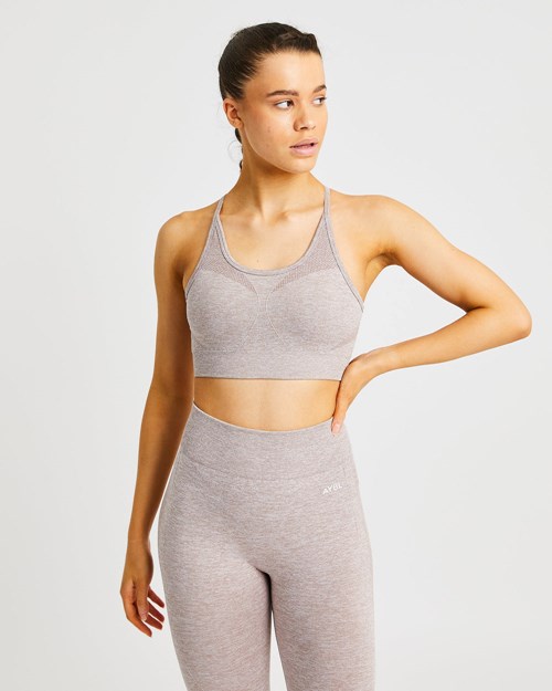 AYBL Motion Seamless Sports Bra Béžové | 36MEZPCST