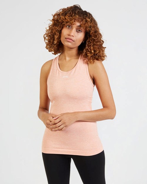 AYBL Motion Seamless Vest Peach | 18GHSAPKZ