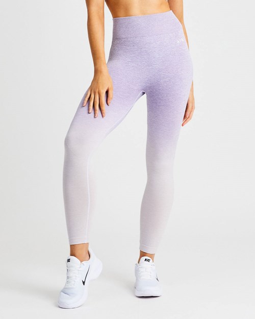 AYBL Pulse Ombré Seamless Leggings Lilac | 41RALNKSP