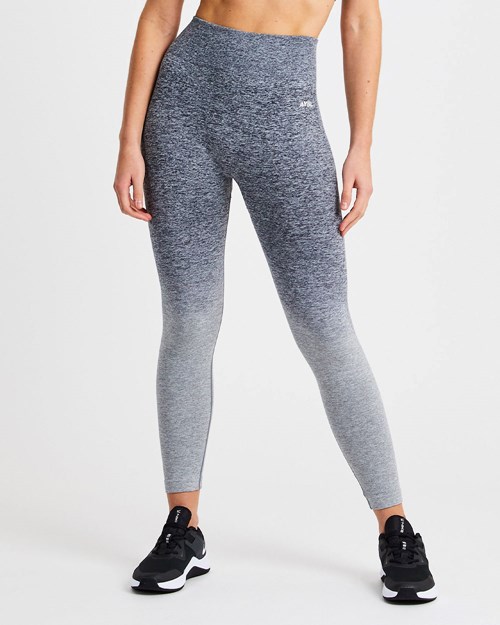 AYBL Pulse Ombré Seamless Leggings Siva | 12IPYJRNX