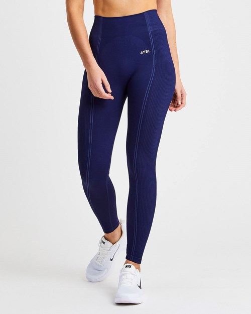 AYBL Reflex Seamless Leggings Kráľovská Modrá Modre | 06CPKNOQX