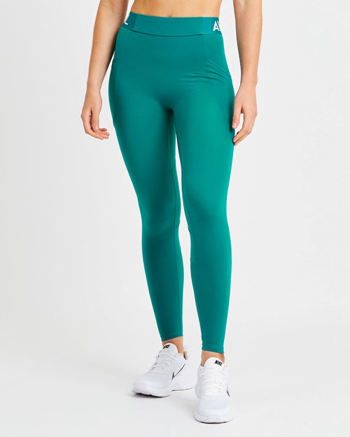 AYBL Tréningová Leggings Teal | 29KLVDECM