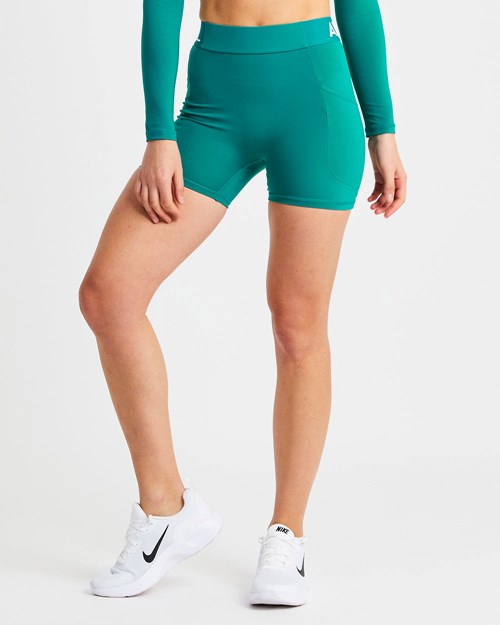 AYBL Tréningová Shorts Teal | 45VLFEZGR