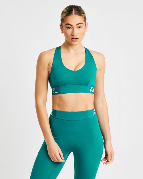 AYBL Tréningová Sports Bra Teal | 97HYJGADE