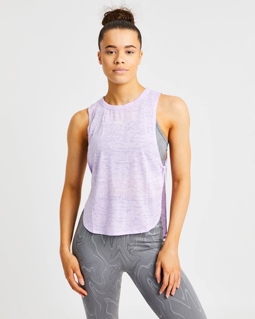 AYBL Velocity Twist Vest Lilac | 54NKWSABF