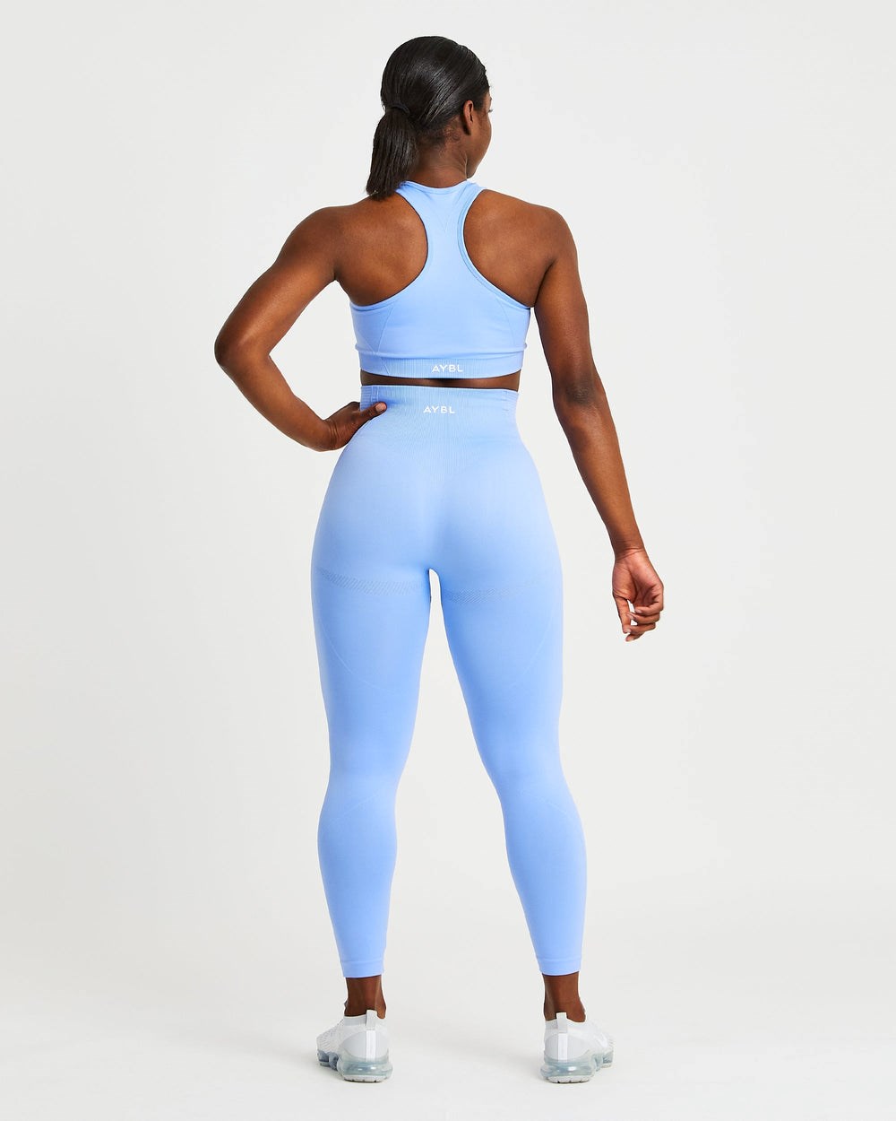 AYBL Balance V2 Seamless Leggings Modre | 59QBNEIFS