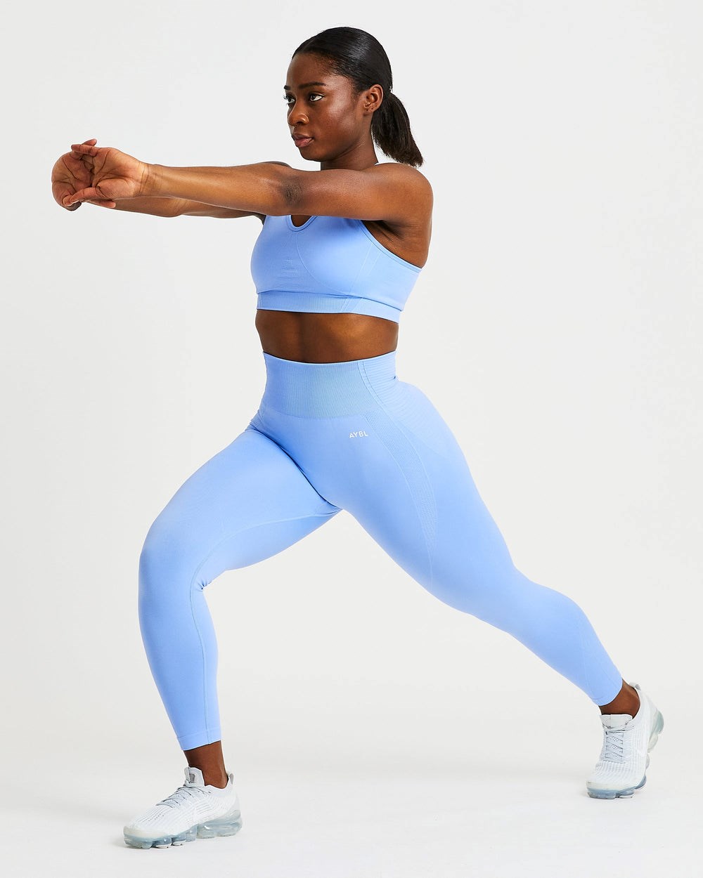 AYBL Balance V2 Seamless Leggings Modre | 59QBNEIFS