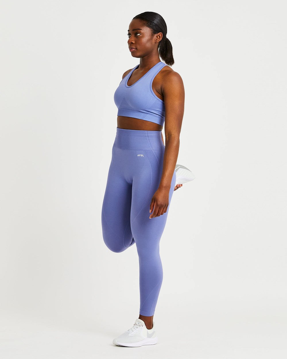 AYBL Balance V2 Seamless Leggings Modre | 76WCOZRLQ