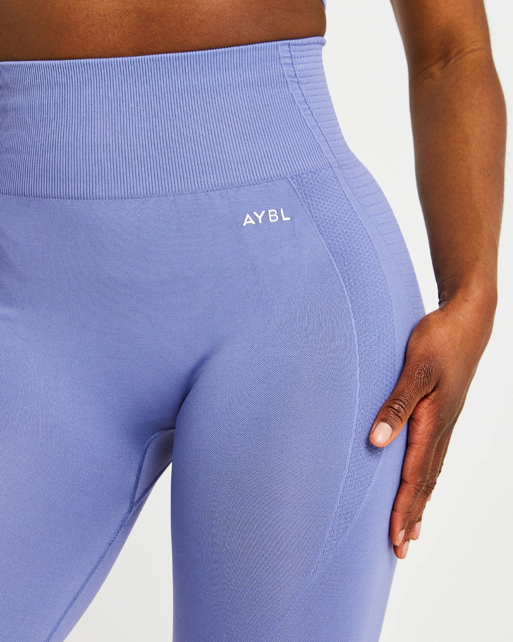 AYBL Balance V2 Seamless Leggings Modre | 76WCOZRLQ