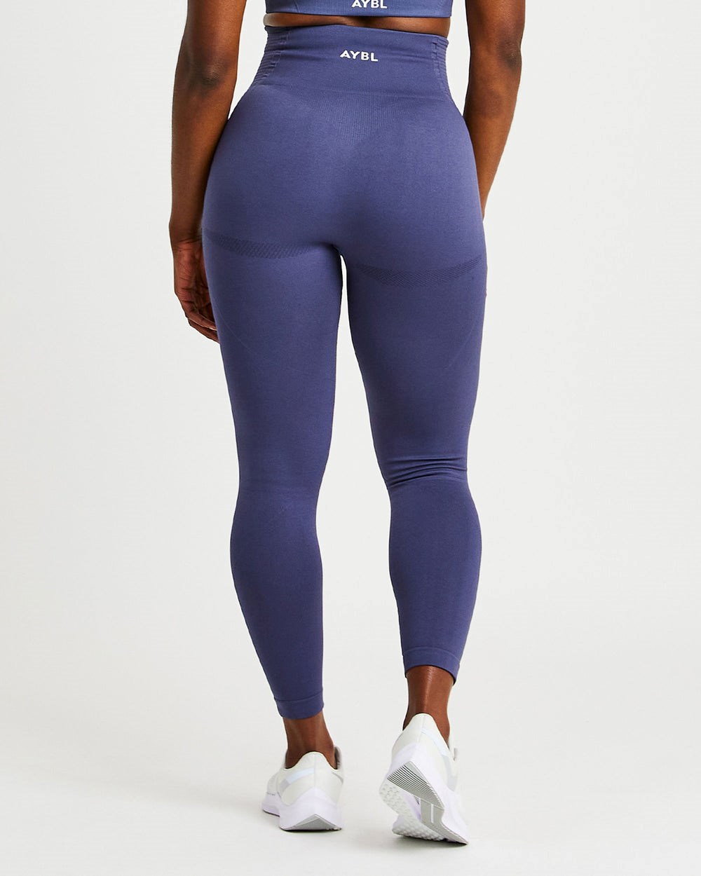 AYBL Balance V2 Seamless Leggings Námornícka Modrá Modre | 74ESGABLH