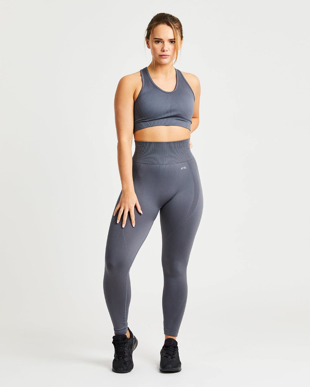 AYBL Balance V2 Seamless Leggings Siva | 95NOWDPAE