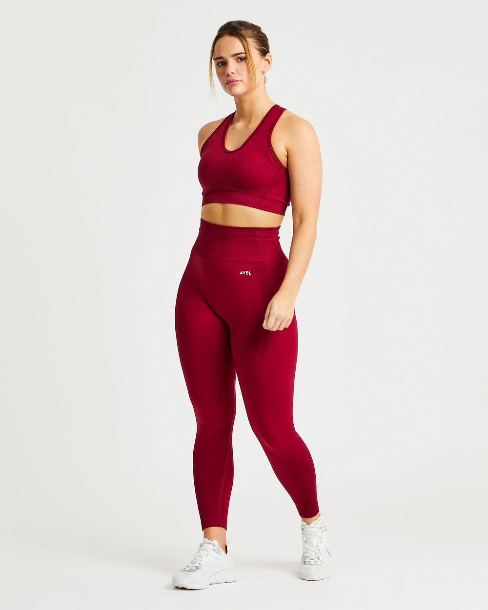 AYBL Balance V2 Seamless Leggings Červené | 03JZWVKUF