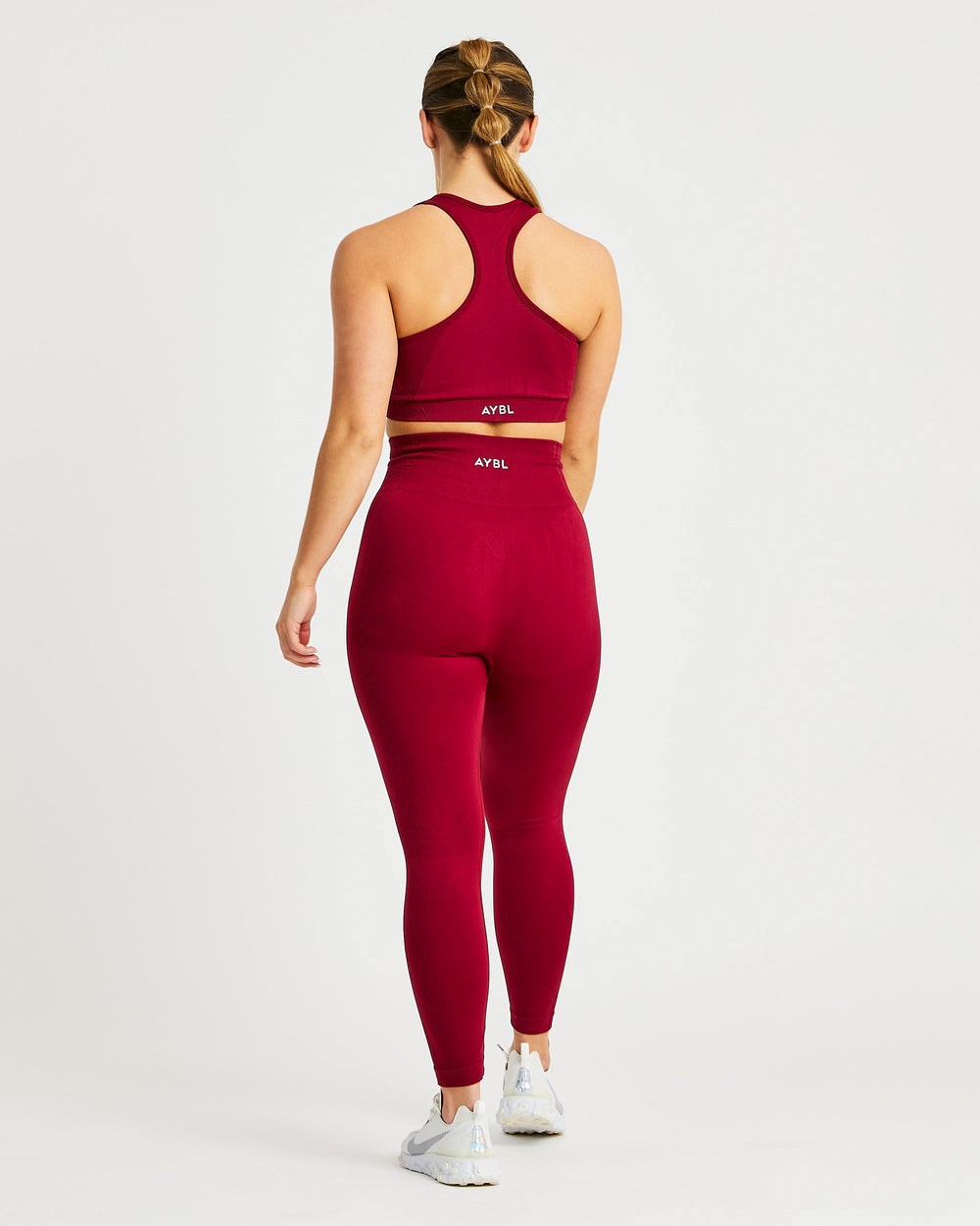 AYBL Balance V2 Seamless Leggings Červené | 03JZWVKUF