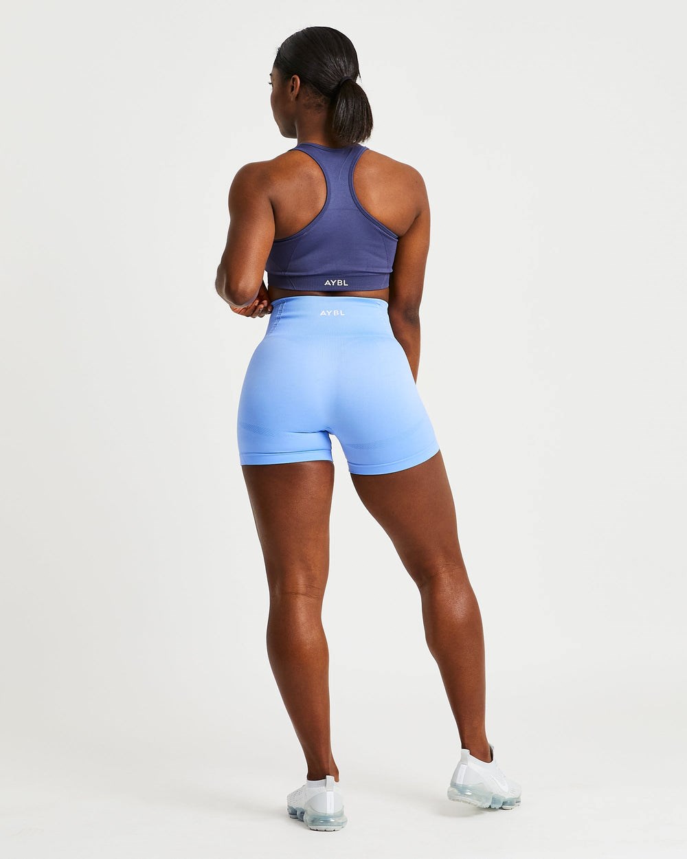 AYBL Balance V2 Seamless Shorts Modre | 87SZIWUAM