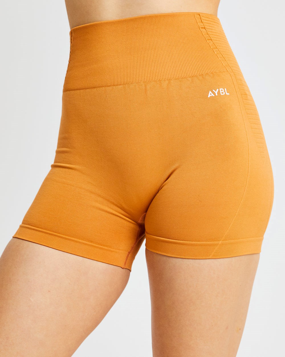 AYBL Balance V2 Seamless Shorts Oranžové | 52HYKSQLA