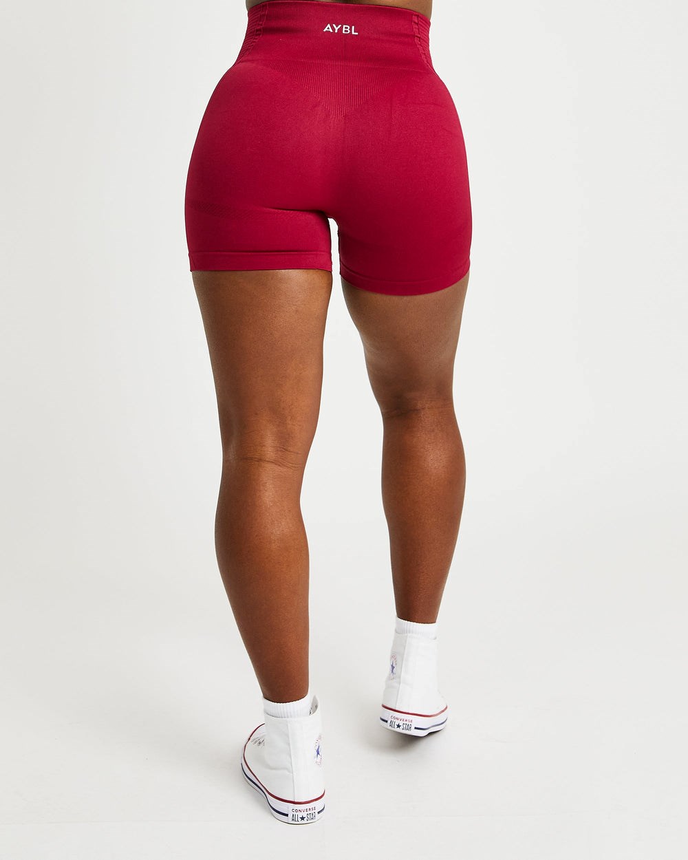 AYBL Balance V2 Seamless Shorts Červené | 19ARHJCGQ