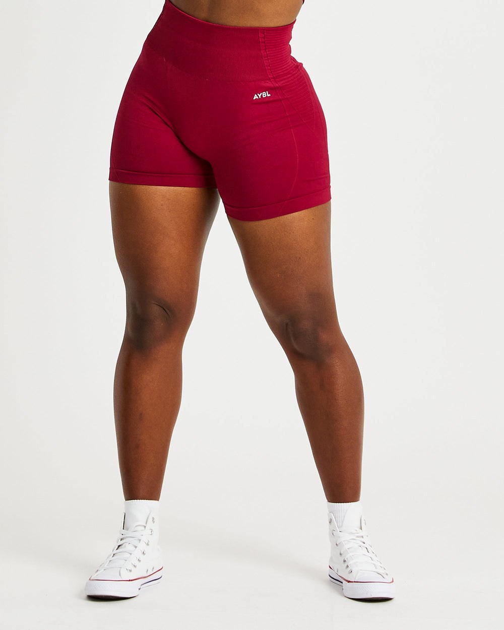 AYBL Balance V2 Seamless Shorts Červené | 19ARHJCGQ