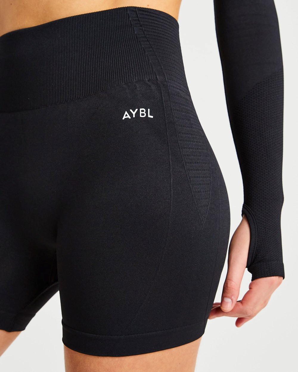 AYBL Balance V2 Seamless Shorts Čierne | 92LIEPWBA