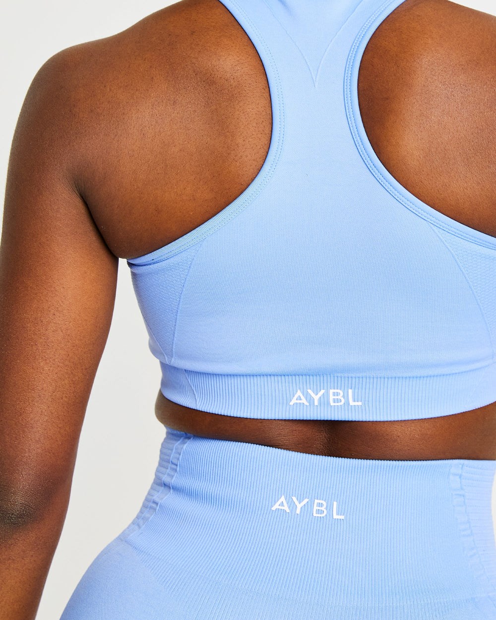 AYBL Balance V2 Seamless Sports Bra Modre | 19UERTNCD