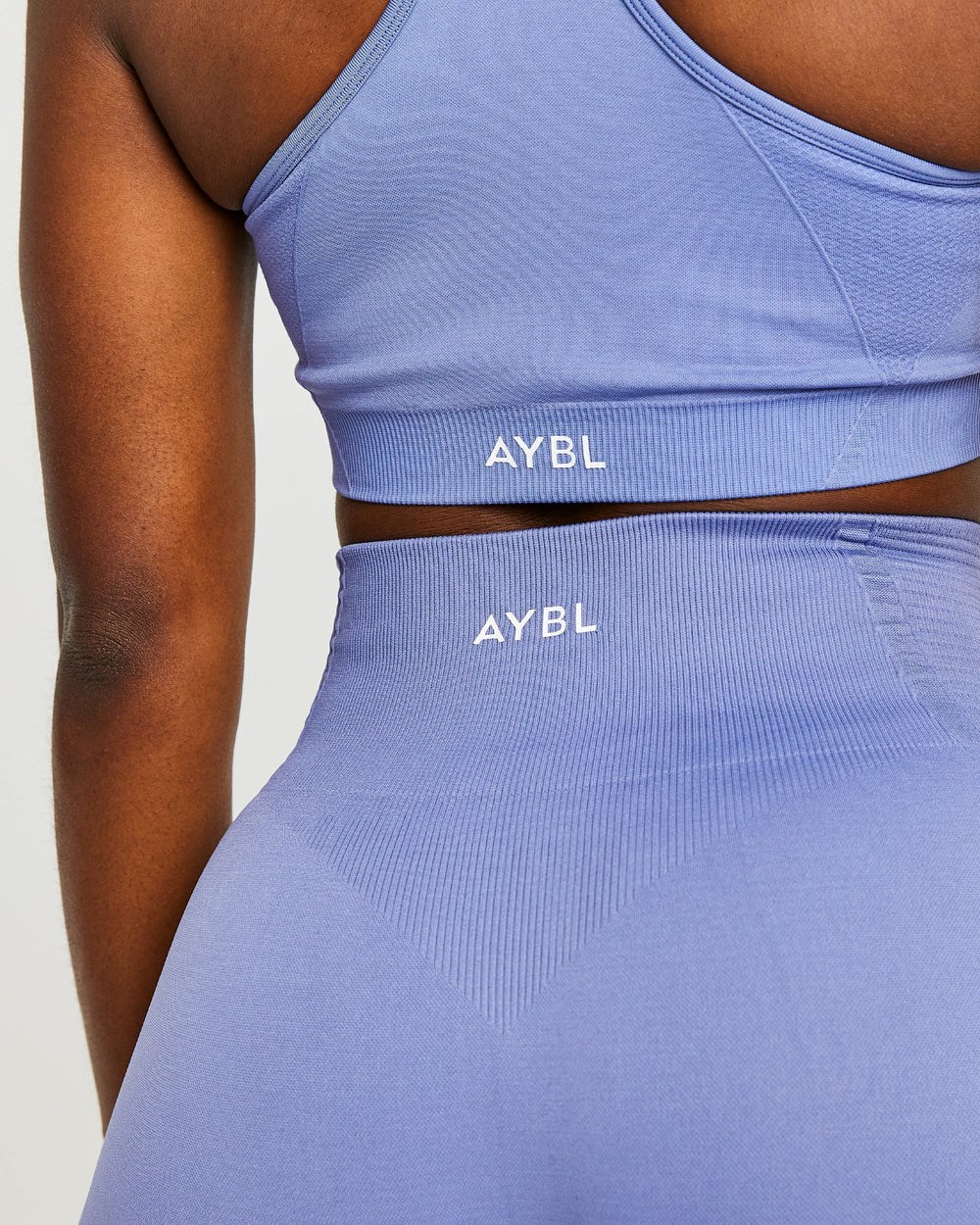 AYBL Balance V2 Seamless Sports Bra Modre | 76ACZEGOX