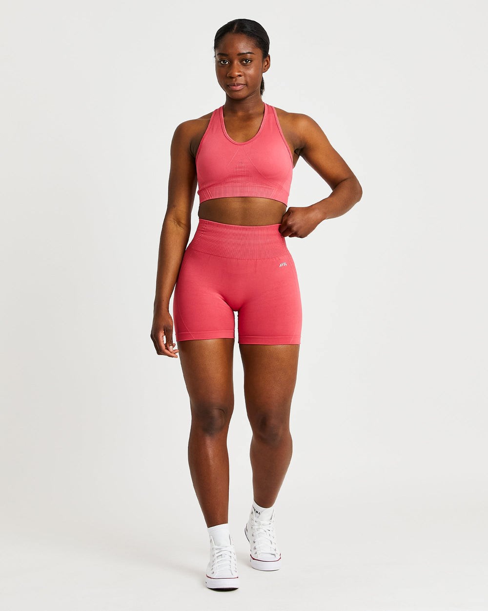 AYBL Balance V2 Seamless Sports Bra Ruzove | 84KZNHTCX