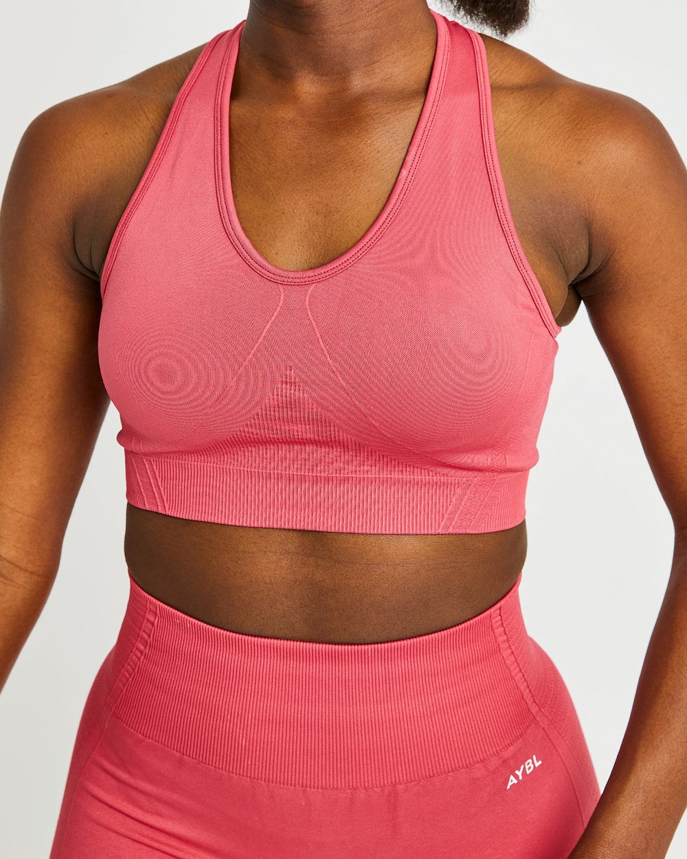 AYBL Balance V2 Seamless Sports Bra Ruzove | 84KZNHTCX