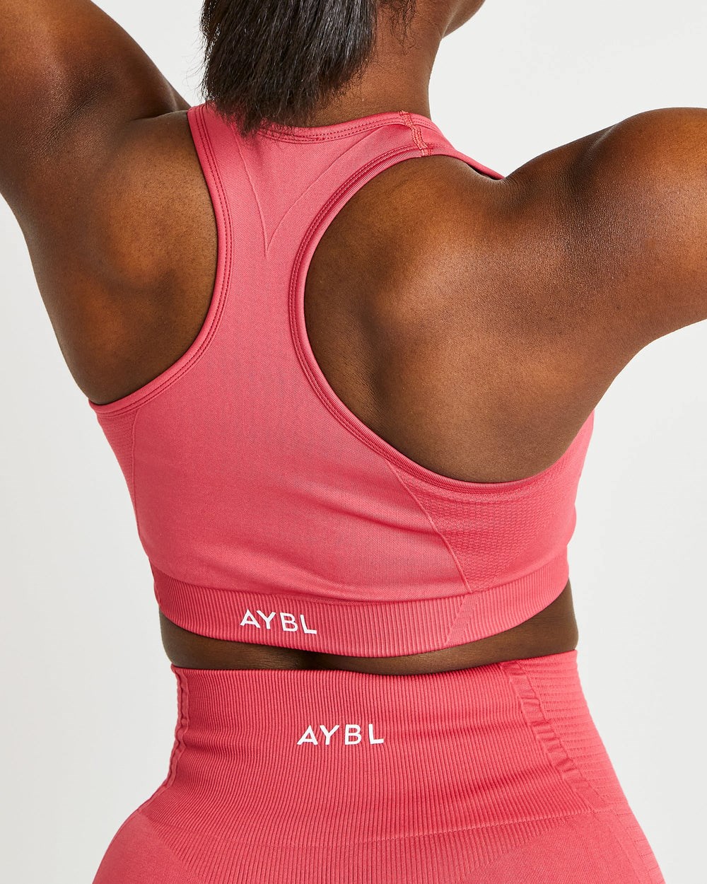 AYBL Balance V2 Seamless Sports Bra Ruzove | 84KZNHTCX