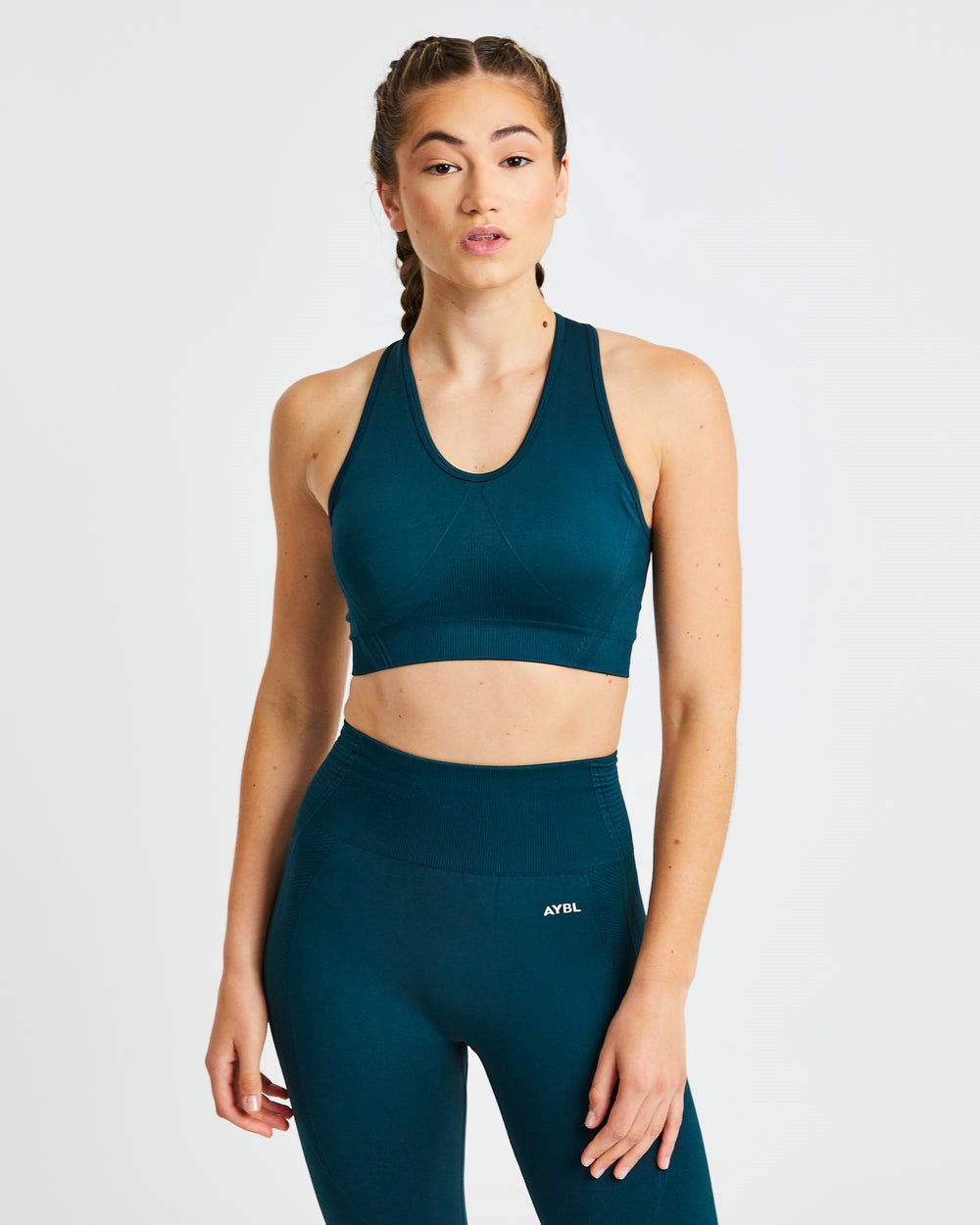 AYBL Balance V2 Seamless Sports Bra Zelene | 86YDZEHRI