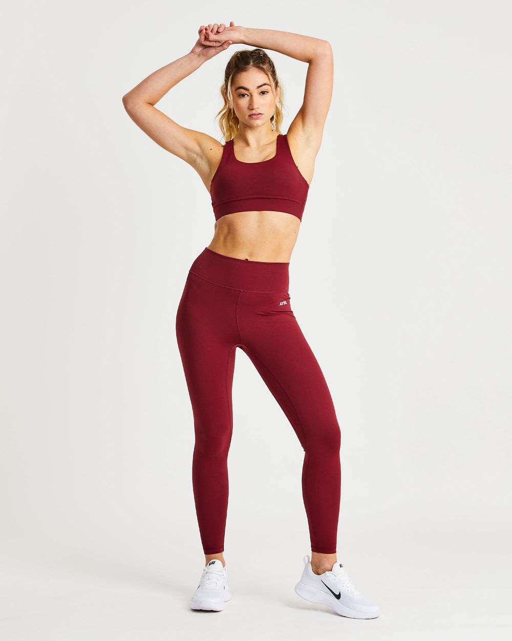 AYBL Core Leggings Mauve Wine | 91QJMDURV