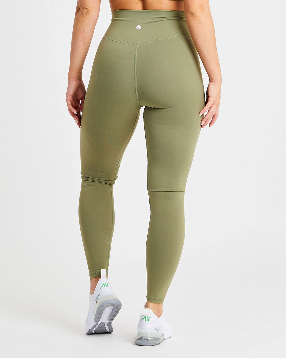 AYBL Core Leggings Olivovo Zelená | 69MDUICEF