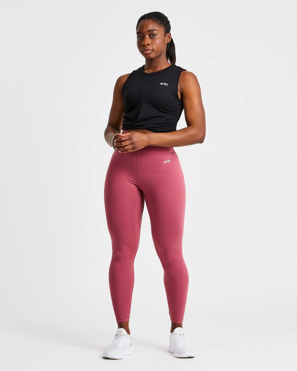 AYBL Core Leggings Červené | 83ISHDYFZ