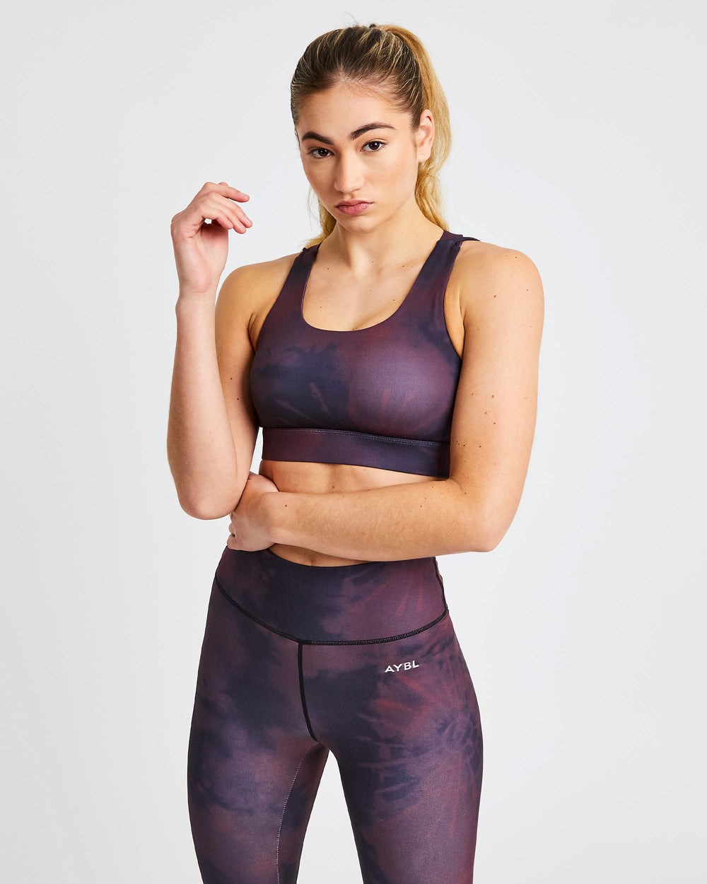 AYBL Core Sports Bra Červené | 53WDCONSJ