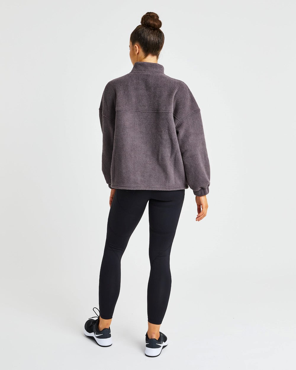 AYBL Effortless Oversized Fleece Charcoal | 16LAEBJTW