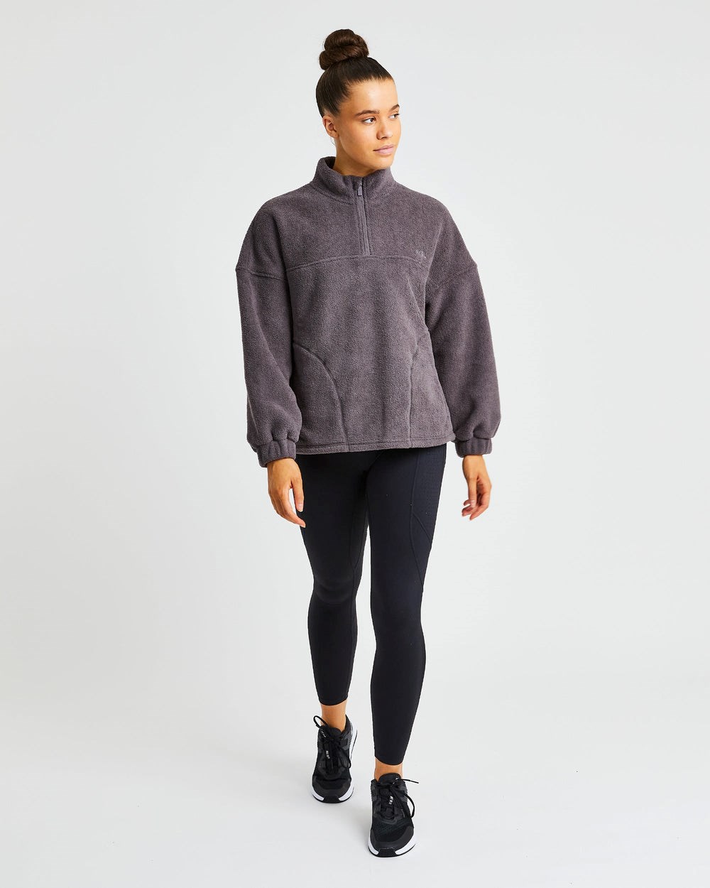 AYBL Effortless Oversized Fleece Charcoal | 16LAEBJTW