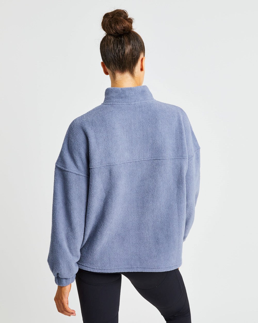 AYBL Effortless Oversized Fleece Modre | 39TQFELWS