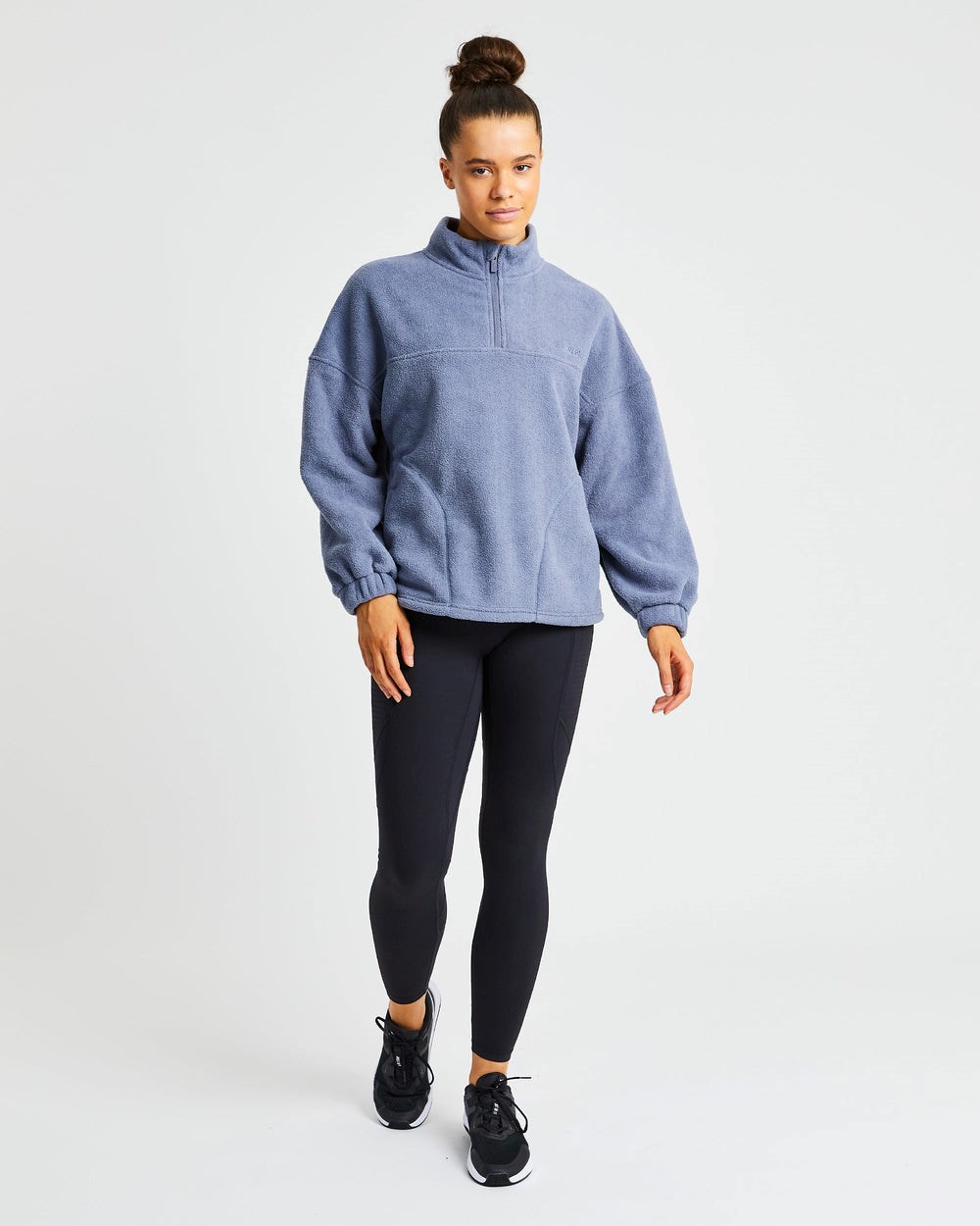 AYBL Effortless Oversized Fleece Modre | 39TQFELWS