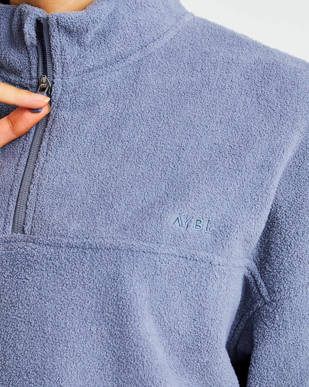 AYBL Effortless Oversized Fleece Modre | 39TQFELWS