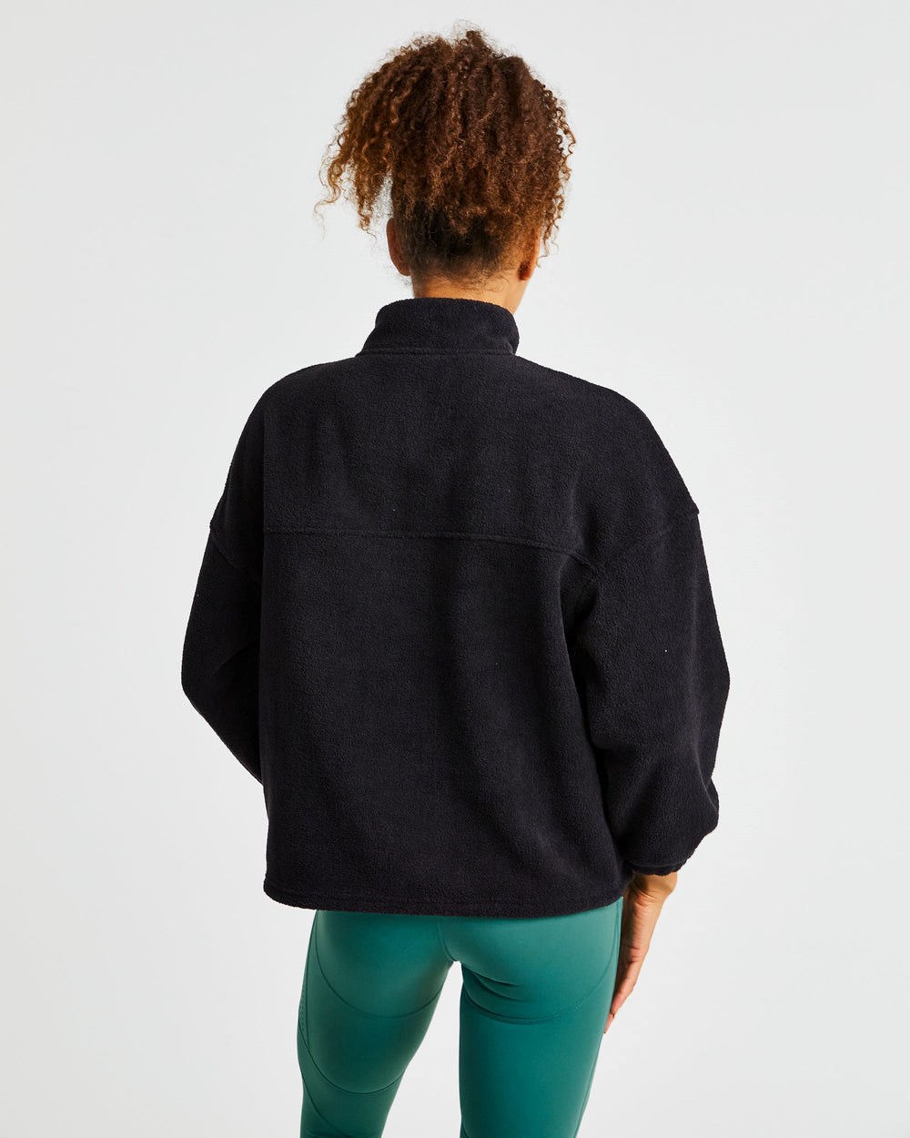 AYBL Effortless Oversized Fleece Čierne | 23PVCJQMR