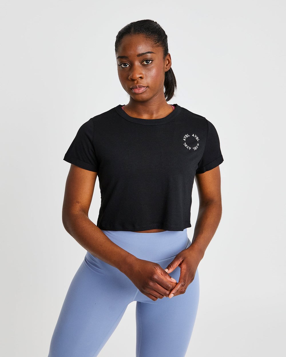 AYBL Element Crop Top Čierne | 06WGBEUZS