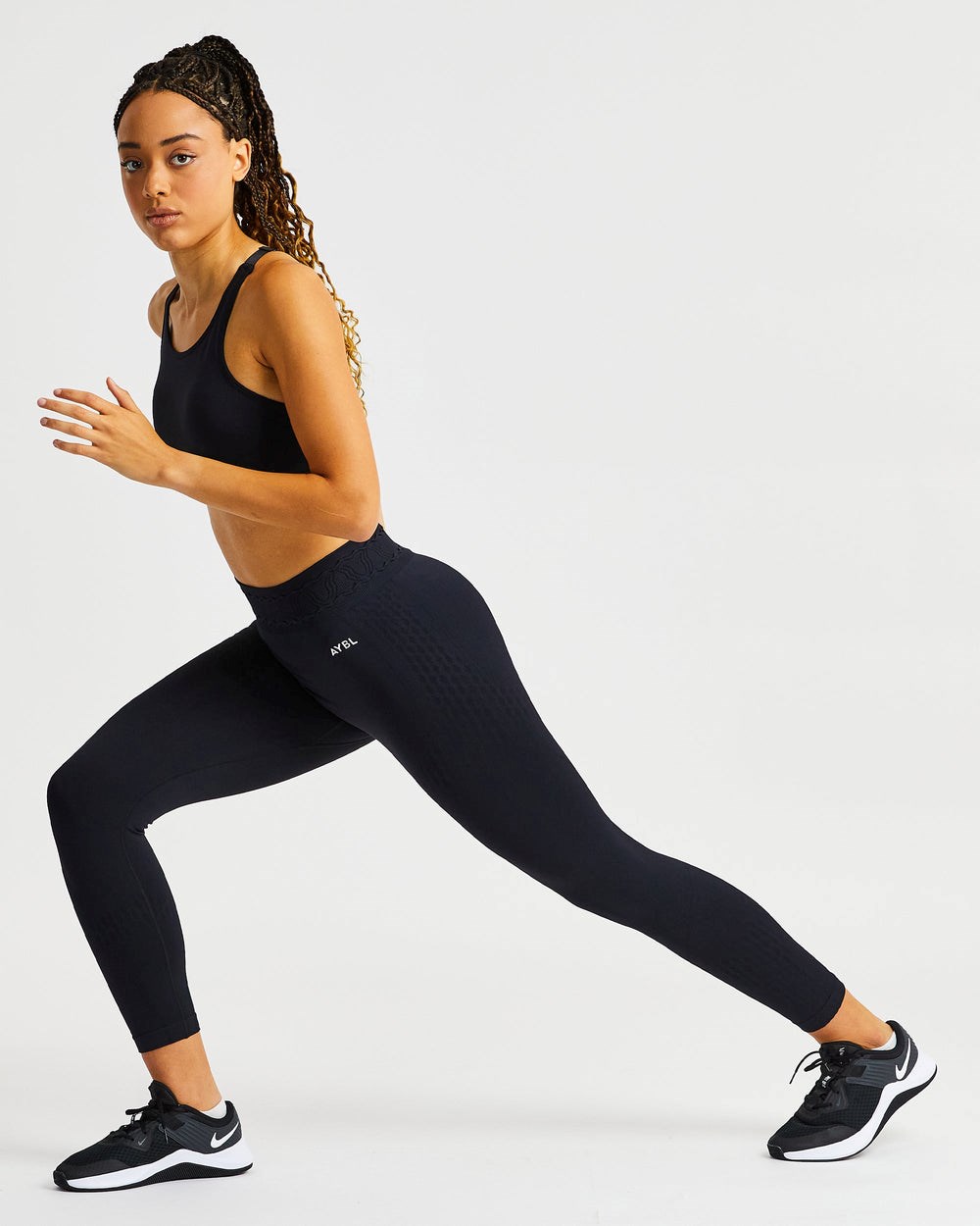 AYBL Elevate Seamless Leggings Čierne | 94TOYDGQH